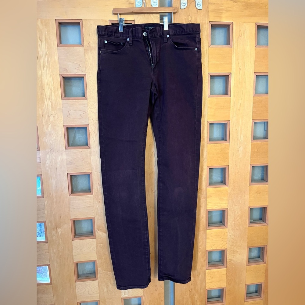 S.M.N.Denim "Finn" Tapered Slim Jeans, 32 USA
